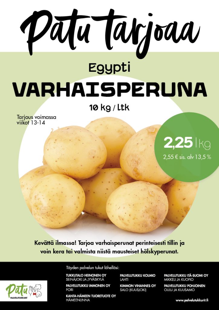 Palvelutukku Immonen, HeVi-tarjous 13-14/2026