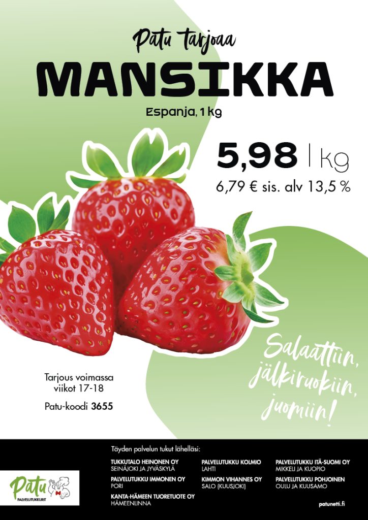 Palvelutukku Immonen, HeVi-tarjous 17-18/2026