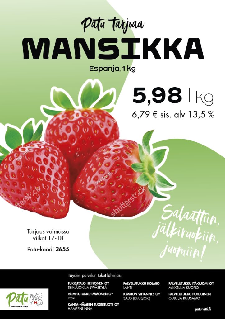 Palvelutukku Immonen, HeVi-tarjous 17-18/2026