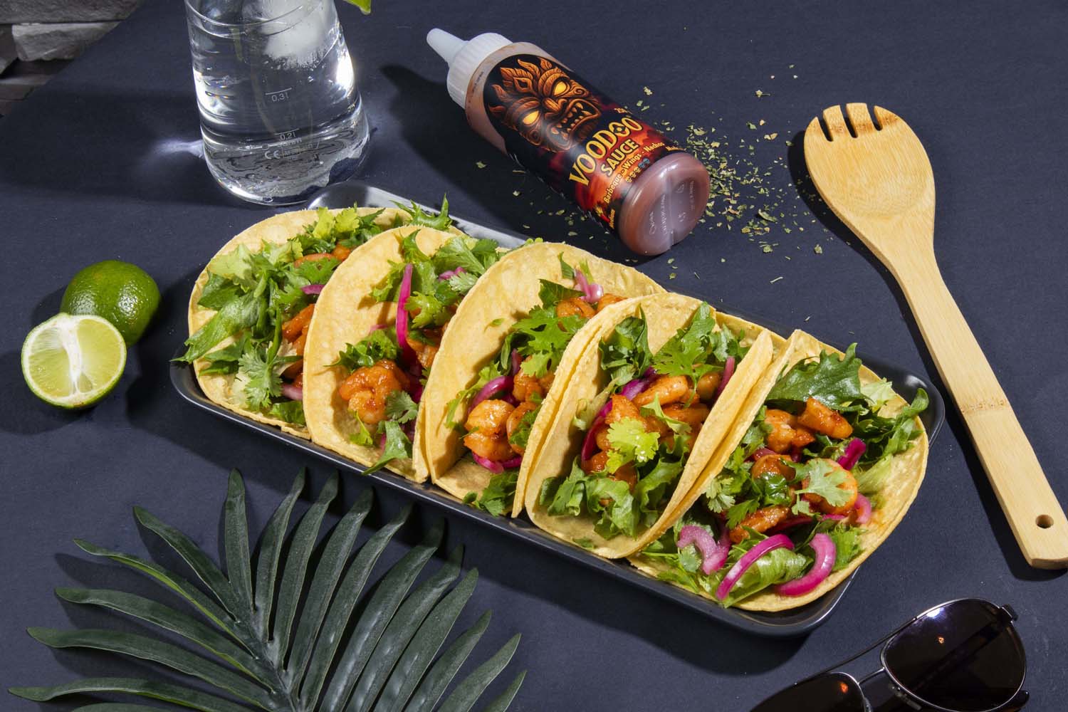 Palvelutukku Immonen, Voodoo Shrimp Tacos