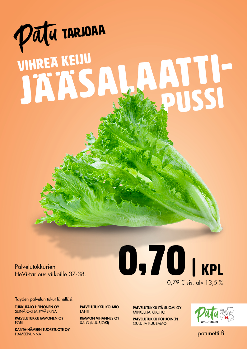 Palvelutukku Immonen, HeVi-tarjous 27-28/2026